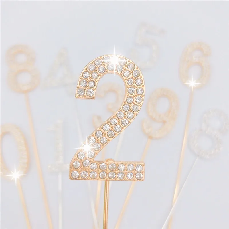 Gold/sliver Glitter Alloy Rhinestone 0-9 Number Cake Topper Baby Shower First Birthday Decoration Wedding Cake Dessert Decor DIY
Gold/sliver Glitter Alloy Rhinestone 0-9 Number Cake Topper Baby Shower First Birthday Decoration Wedding Cake Dessert Decor DIY