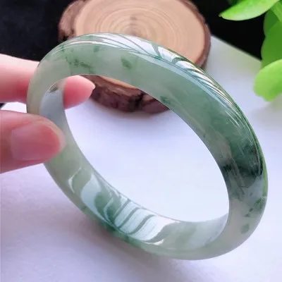 

Natural Myanmar Jade Jade 54mm-62mm bracelet Princess jewelry bracelet send mom send girlfriend gift