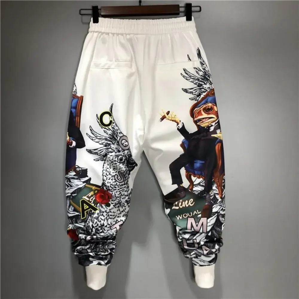 Mens Y2k Casual Slim Jogging Pants Youth Trend Street Wear Personality Harajuku Style Leggings Men's Clothing 2024 Summer
Mens Y2k Casual Slim Jogging Pants Youth Trend Street Wear Personality Harajuku Style Leggings Men's Clothing 2024 Summer