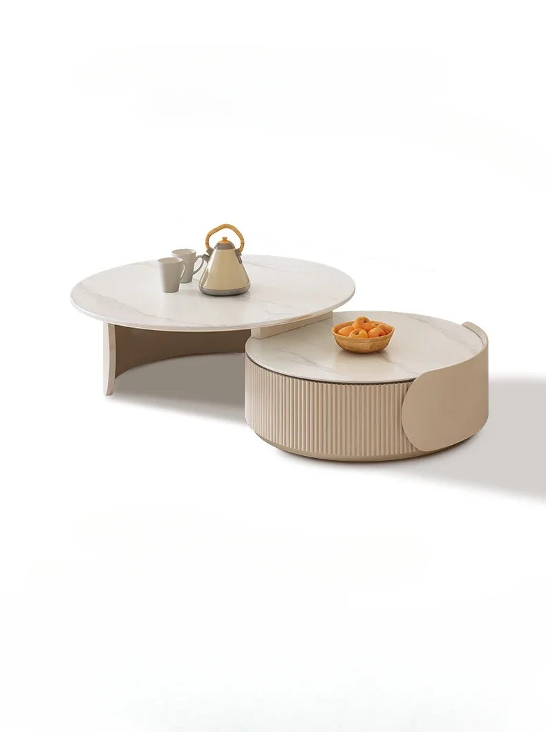 Stone Plate round Tea Table French Cream Style Living Room Light Luxury Modern Simple Size round Combination
Stone Plate round Tea Table French Cream Style Living Room Light Luxury Modern Simple Size round Combination