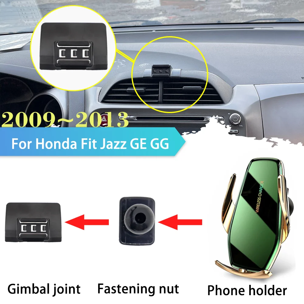 Car Phone Holder for Honda Fit Jazz GE GG 2009~2013 2010 2011 2012 Air Vent Clip Stand Support Wireless Fast Charging Accessorie
Car Phone Holder for Honda Fit Jazz GE GG 2009~2013 2010 2011 2012 Air Vent Clip Stand Support Wireless Fast Charging Accessorie