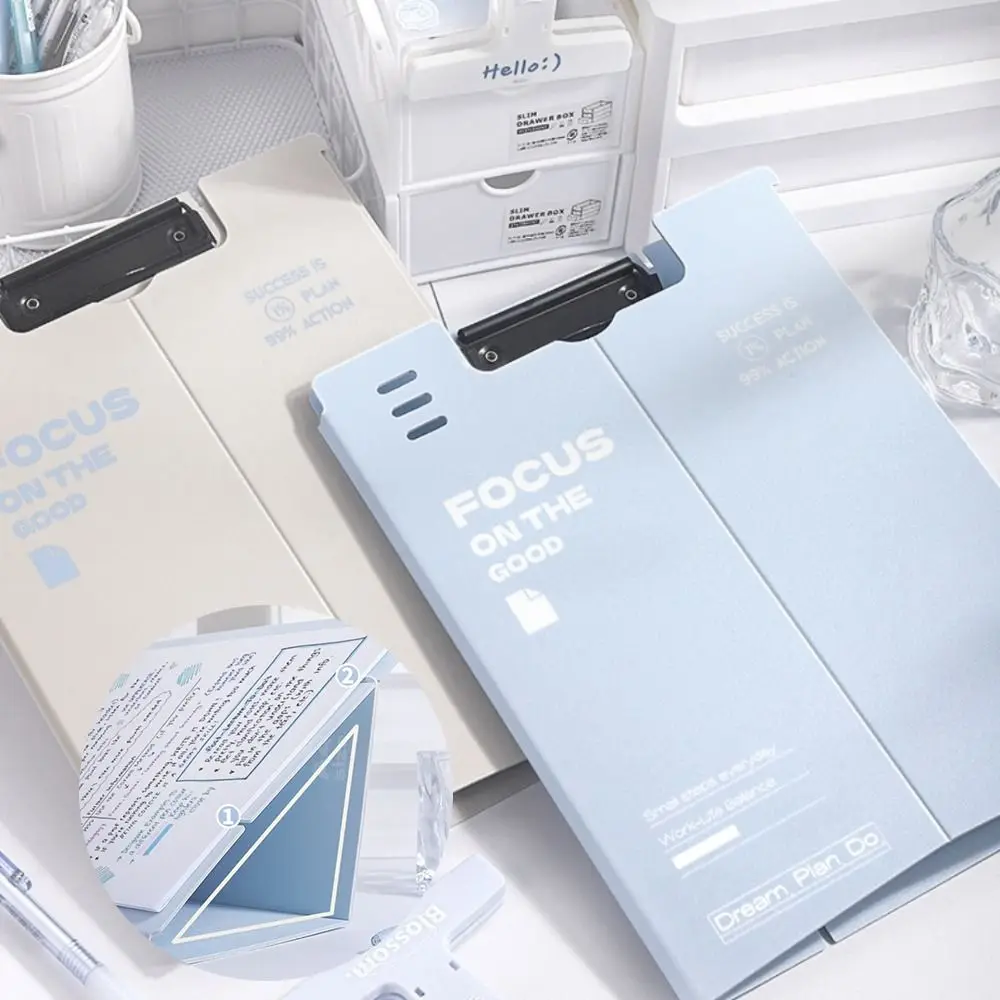 Writing Pad Stand File Folder Stationery Portable Folding A4 Board Clip Folder Clipboard Document Paper Display Stand Office
Writing Pad Stand File Folder Stationery Portable Folding A4 Board Clip Folder Clipboard Document Paper Display Stand Office