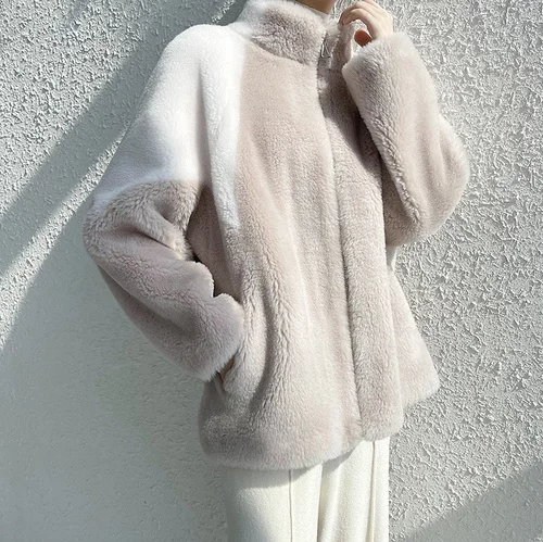 Shearing Casual 100% Real Sheep Jacket Women Winter 2023 Korean Fashion Wool Coat Women's Clothing Abrigo Mujer Gxy1202
Shearing Casual 100% Real Sheep Jacket Women Winter 2023 Korean Fashion Wool Coat Women's Clothing Abrigo Mujer Gxy1202