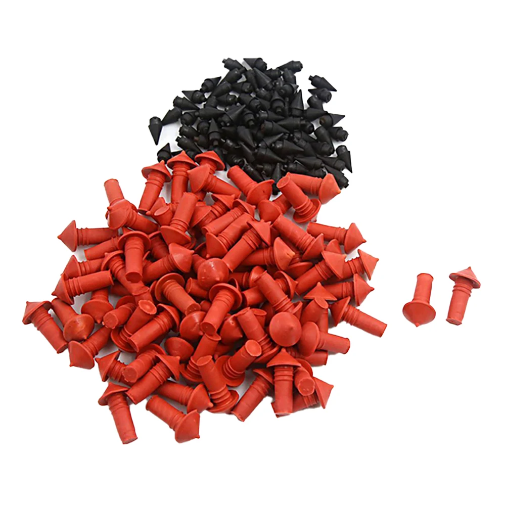 

Red Black Replacement Plugs Tyre Repair Insert Plugs Kit Motorbike Motorbike Vehicles Mushroom Kit Package List