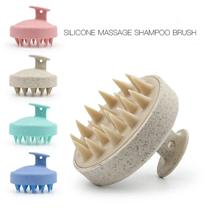 Silicone Shampoo Brush Head Scalp Massage Comb Hair Washing Comb Body Massage Brush Bath Shower Brush Salon Hairdressing Tool
Silicone Shampoo Brush Head Scalp Massage Comb Hair Washing Comb Body Massage Brush Bath Shower Brush Salon Hairdressing Tool