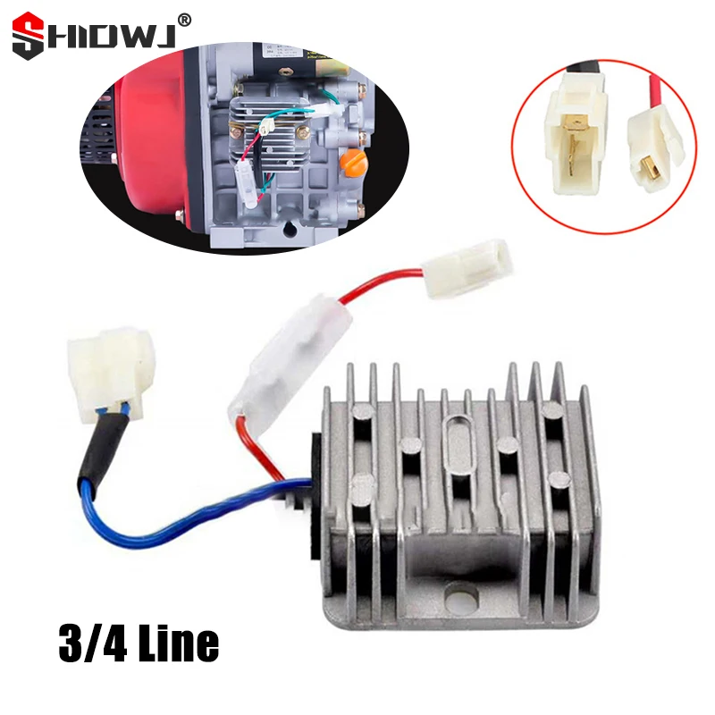 Voltage Regulator Charging Rectifier For Air-Cooled Diesel Engine Replacement Parts 173/178/186/188/192F Motorcycle Motorbike
Voltage Regulator Charging Rectifier For Air-Cooled Diesel Engine Replacement Parts 173/178/186/188/192F Motorcycle Motorbike