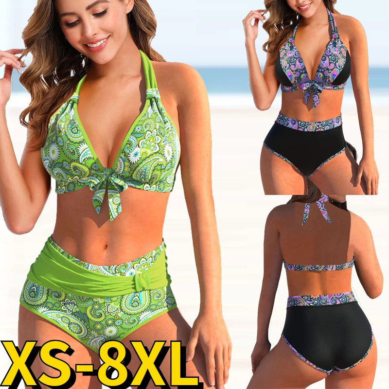 2023 Female Summer Swimsuit Two Piece Bikini Set Beachwear Swim Suit Women Sexy Bikini Printing Swimwear Bathing Suit XS-8XL
2023 Female Summer Swimsuit Two Piece Bikini Set Beachwear Swim Suit Women Sexy Bikini Printing Swimwear Bathing Suit XS-8XL