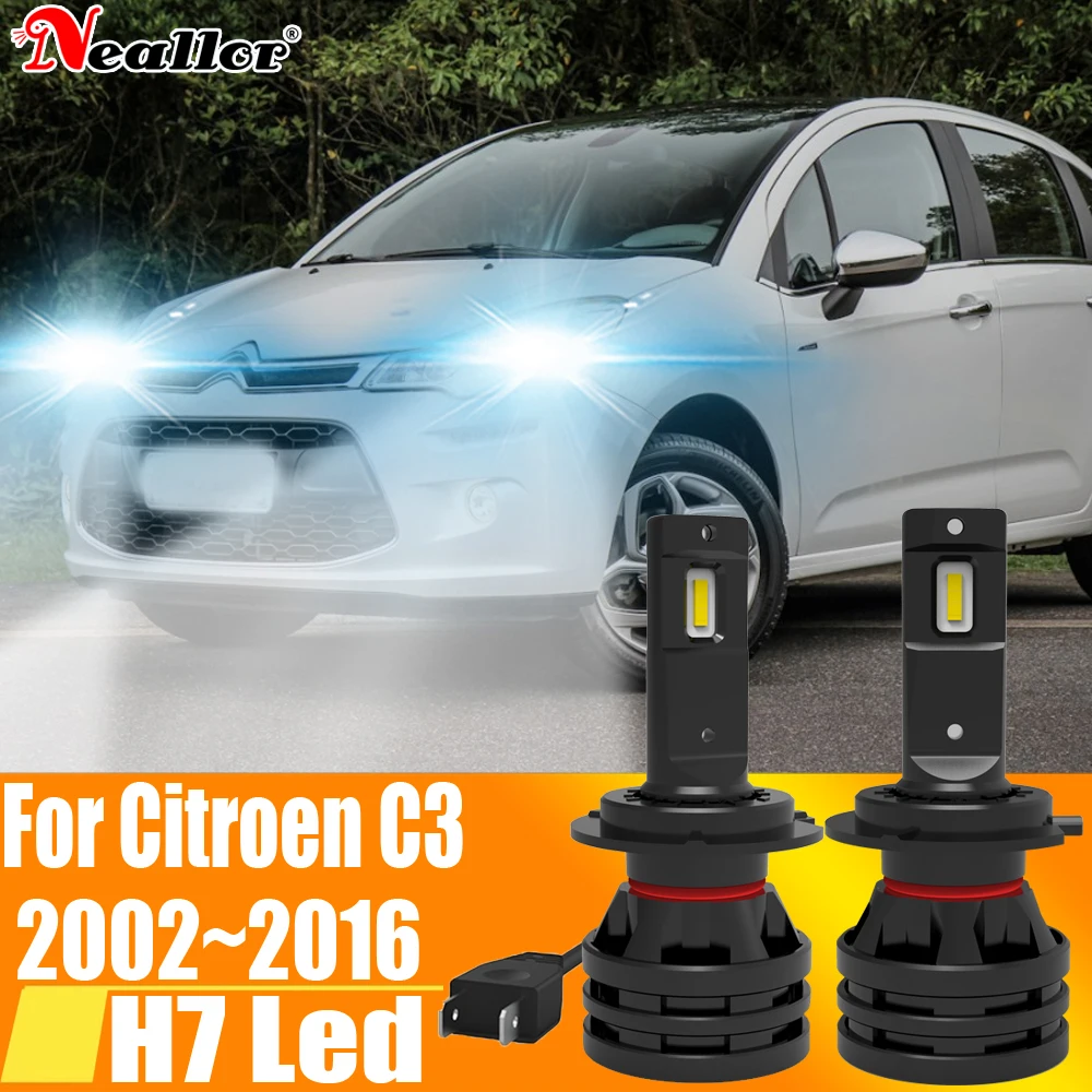 2 шт., Автомобильные светодиодные лампы H7 Canbus H18 6000K 12 В 55 Вт для Citroen C3 2002 ~ 2016
2 шт., Автомобильные светодиодные лампы H7 Canbus H18 6000K 12 В 55 Вт для Citroen C3 2002 ~ 2016