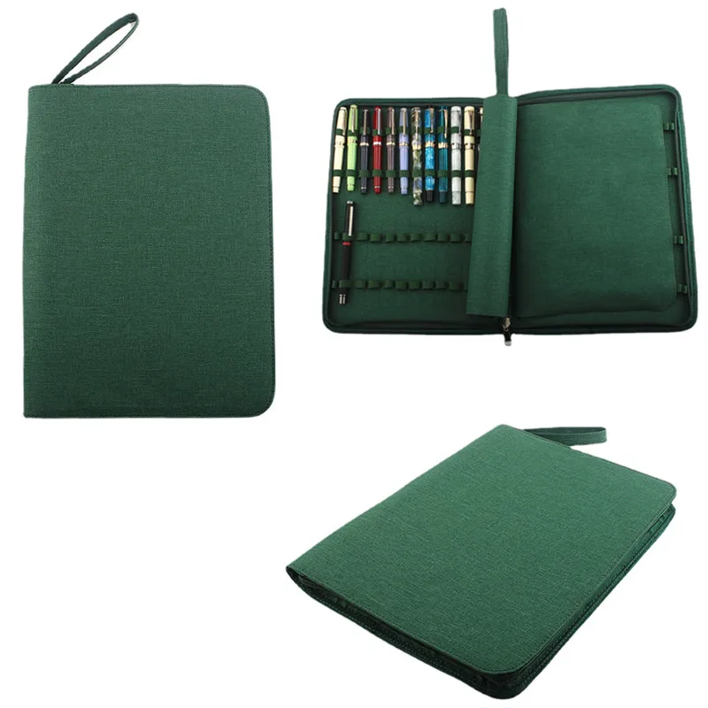 Large Storage Capacity Pen Pouch Pencil Bag Available for Fountain Pen / Rollerball Pen Case Holder Storage Organizer Waterproof
Large Storage Capacity Pen Pouch Pencil Bag Available for Fountain Pen / Rollerball Pen Case Holder Storage Organizer Waterproof