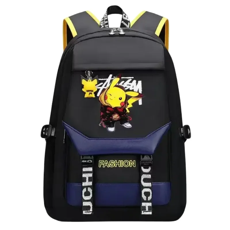 

Школьный рюкзак для учеников, легкий Водонепроницаемый вместительный ранец для школы с мультипликационным изображением покемона, подарок