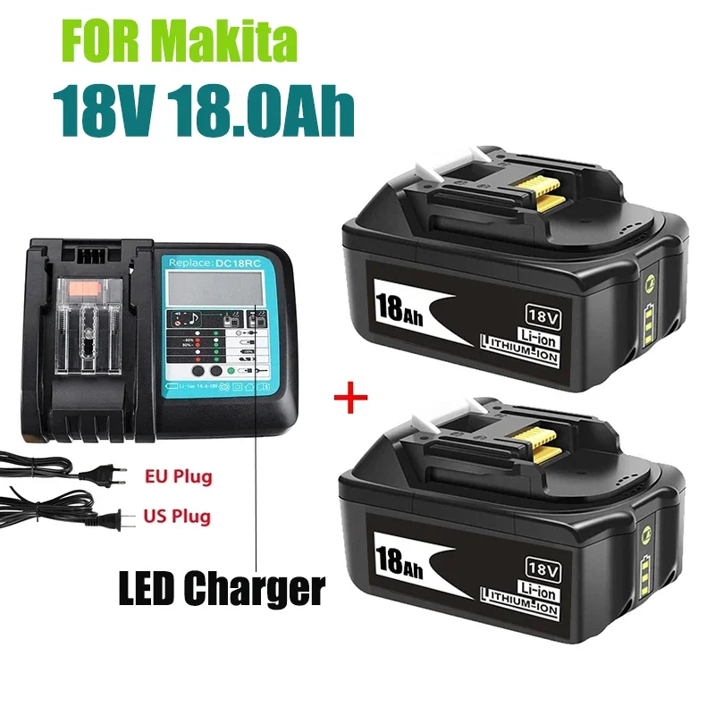 100% Original Makita 18V 18000mAh Aufladbare Power Werkzeuge Batterie mit LED Li-Ion Ersatz LXT BL1860B BL1860 BL1850
100% Original Makita 18V 18000mAh Aufladbare Power Werkzeuge Batterie mit LED Li-Ion Ersatz LXT BL1860B BL1860 BL1850