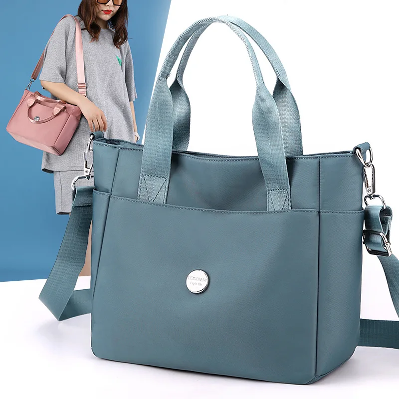 Oxford Cloth Bag Women's Bag New 2022 Korean Version Portable Tote Bag Women's Nylon Single Shoulder Messenger Bag
Oxford Cloth Bag Women's Bag New 2022 Korean Version Portable Tote Bag Women's Nylon Single Shoulder Messenger Bag