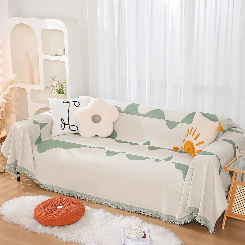 Four Seasons Universal Ins Style Sofa Cover Towel Simple and Modern Tassel Sofa Cover Cover Full Package Anti-cat Scratch
Four Seasons Universal Ins Style Sofa Cover Towel Simple and Modern Tassel Sofa Cover Cover Full Package Anti-cat Scratch