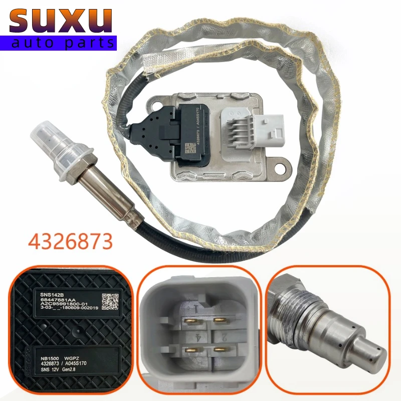 Датчик оксида азота Nox для 19-20 Dodge Ram 2500 3500 6.7L Diesel Cummins OEM 68447681AA 
Датчик оксида азота Nox для 19-20 Dodge Ram 2500 3500 6.7L Diesel Cummins OEM 68447681AA