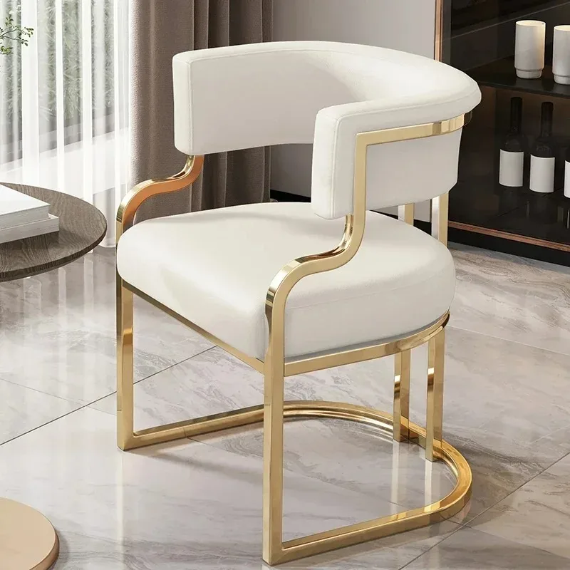 Ergonomic Modern Dining Chairs Bar Bedroom Office Design Salon Dining Chair Nordic Leather Cadeiras De Jantar Home Furniture
Ergonomic Modern Dining Chairs Bar Bedroom Office Design Salon Dining Chair Nordic Leather Cadeiras De Jantar Home Furniture