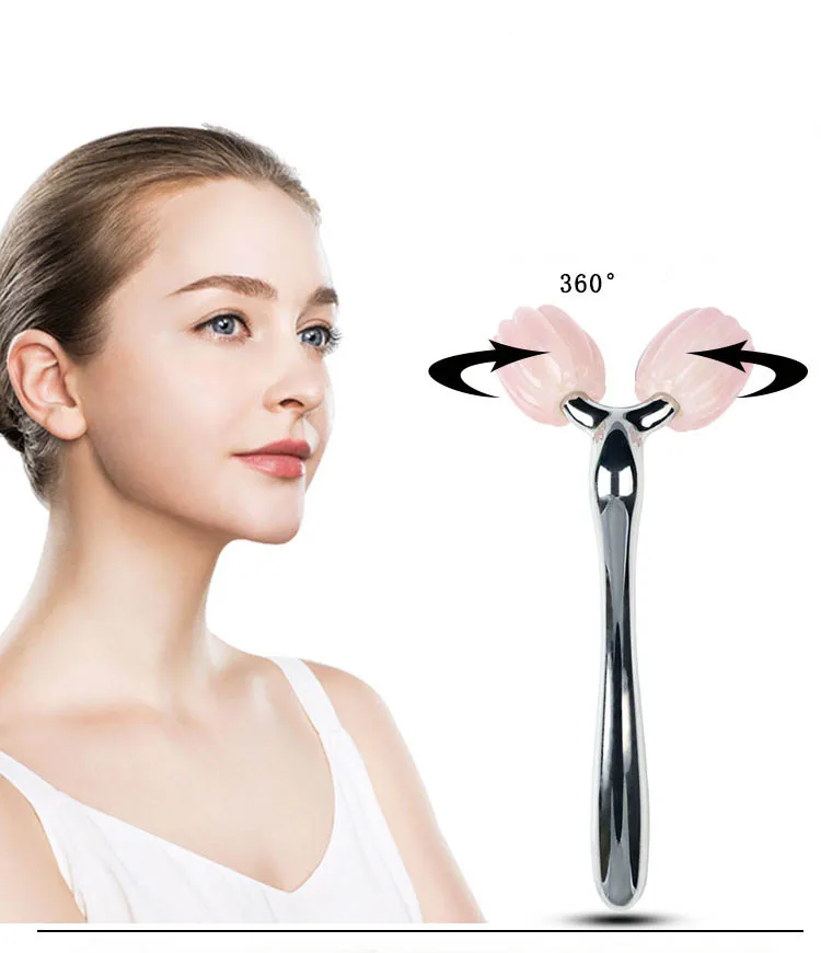 Jade Powder Crystal 3D Single Head Roller Rotating Facial Nose Massager Beauty Skin Care Physiotherapy Wrinkle Spa
Jade Powder Crystal 3D Single Head Roller Rotating Facial Nose Massager Beauty Skin Care Physiotherapy Wrinkle Spa