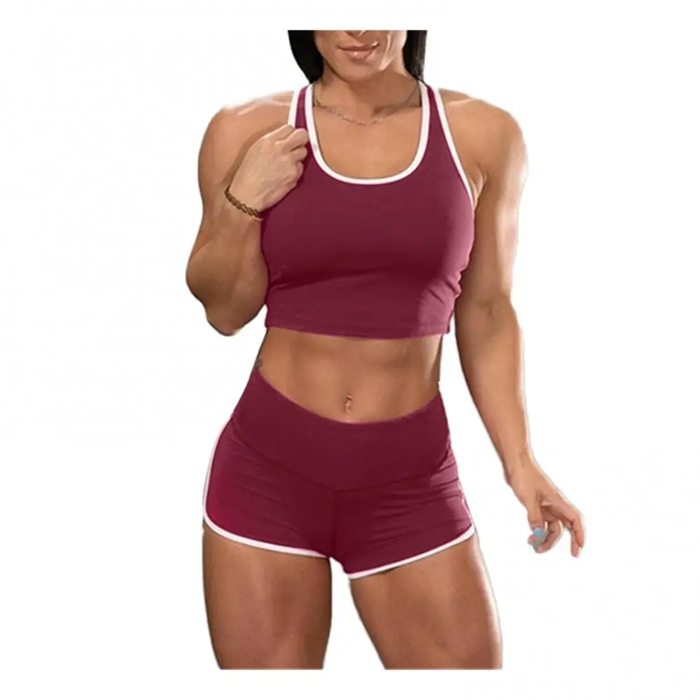 Yoga Set Shorts Tracksuit Summer Outfit Clothes Women Casual 2PCS Sports Running Sets Outfits Suit Crop Top Workout Girls Clothi
Yoga Set Shorts Tracksuit Summer Outfit Clothes Women Casual 2PCS Sports Running Sets Outfits Suit Crop Top Workout Girls Clothi