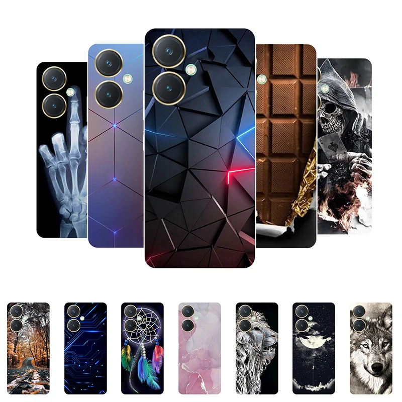 For Vivo Y27 4G Case V2249 Silicone Back Cover Phone Case for Vivo Y27 Y 27 4G Soft Case VivoY27 Funda Cartoon
For Vivo Y27 4G Case V2249 Silicone Back Cover Phone Case for Vivo Y27 Y 27 4G Soft Case VivoY27 Funda Cartoon