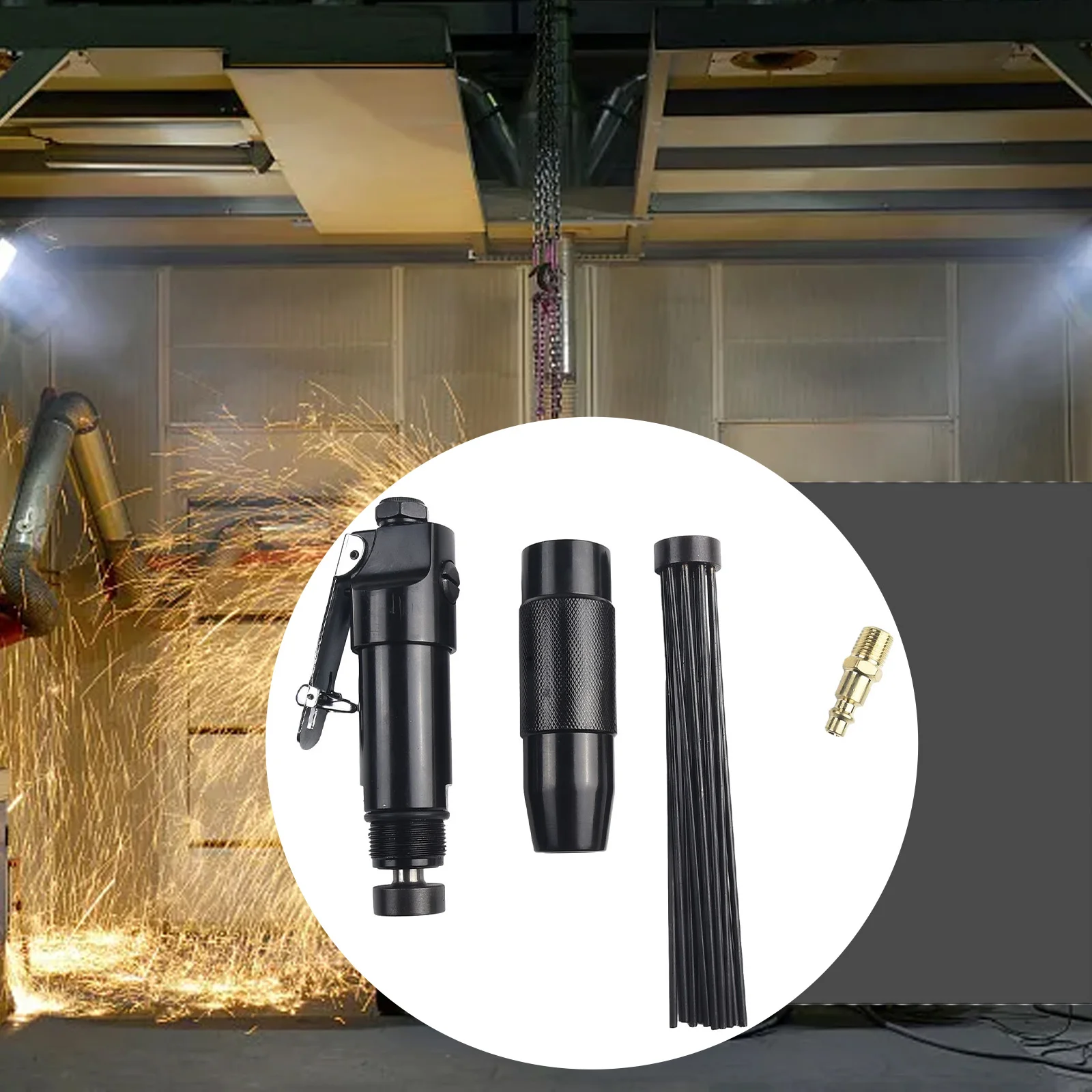Dirt Remover Rust Remover Cleaning Tool Paint Welding Slag Removal Power Rust Removal Air Pneumatic Cleaning Tool
Dirt Remover Rust Remover Cleaning Tool Paint Welding Slag Removal Power Rust Removal Air Pneumatic Cleaning Tool
