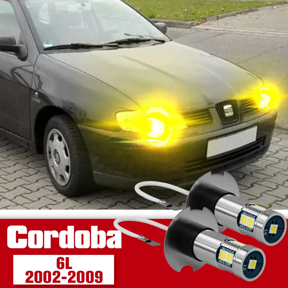 2pcs Front Fog Light Accessories LED Bulb Lamp For Seat Cordoba 6L 2002-2009 2003 2004 2005 2006 2007 2008
2pcs Front Fog Light Accessories LED Bulb Lamp For Seat Cordoba 6L 2002-2009 2003 2004 2005 2006 2007 2008