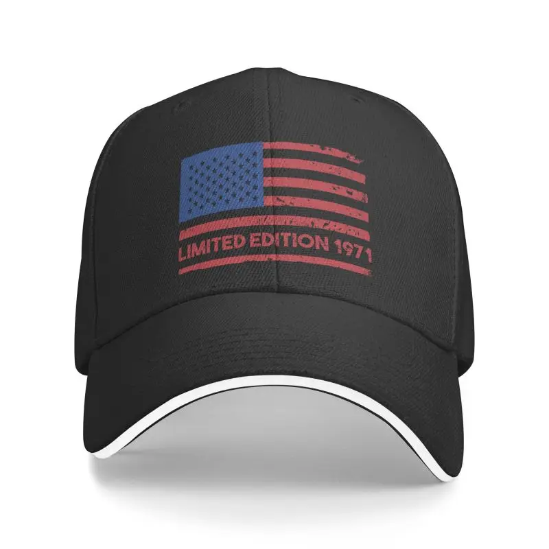 Custom USA Flag 1971 Limited Edition Baseball Cap Sports Men Women's Adjustable Dad Hat Spring
Custom USA Flag 1971 Limited Edition Baseball Cap Sports Men Women's Adjustable Dad Hat Spring