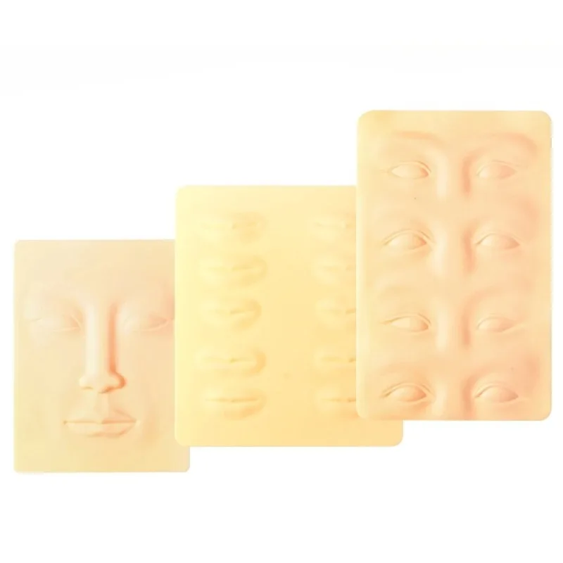 1pc Beginner 3D Silicone Permanent Makeup Tattoo Training Practice Fake Skin Blank Eye Lips Face For Microblading Machine
1pc Beginner 3D Silicone Permanent Makeup Tattoo Training Practice Fake Skin Blank Eye Lips Face For Microblading Machine