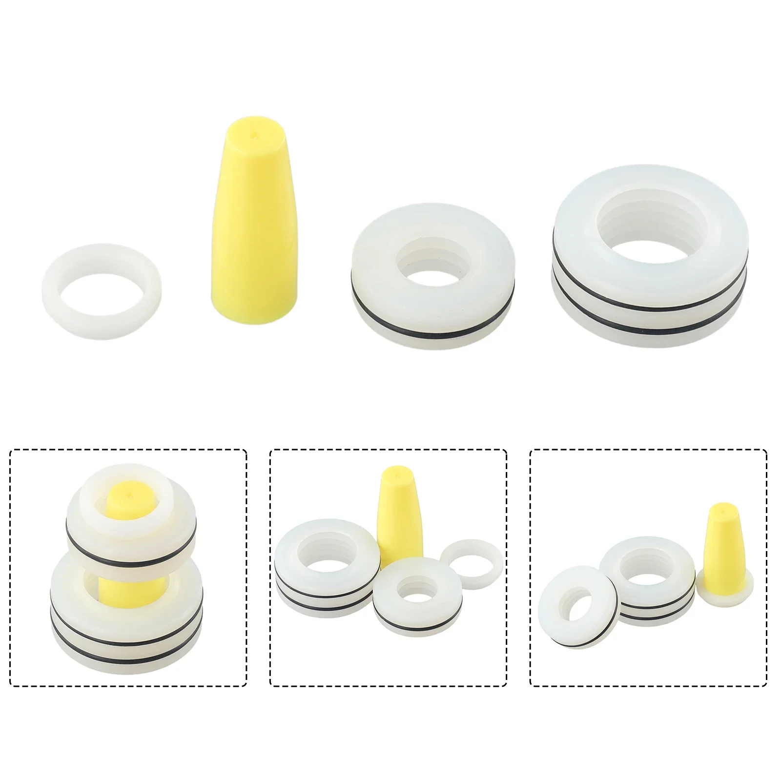 Equipment Seal Repair Kit Airless Sprayer Spare Parts 1 Kit Replacement Tool White Accessories Packing Plastic
Equipment Seal Repair Kit Airless Sprayer Spare Parts 1 Kit Replacement Tool White Accessories Packing Plastic