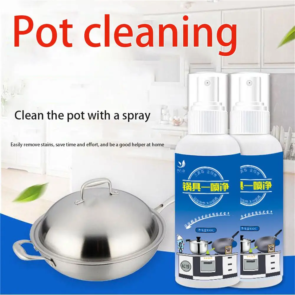 100ML Pot Grease Cleaning Agent Degreaser Easy Cleaning Spray Oil Cleanser Bathroom Kitchen Tool Household Heavy Oil Cleaner
100ML Pot Grease Cleaning Agent Degreaser Easy Cleaning Spray Oil Cleanser Bathroom Kitchen Tool Household Heavy Oil Cleaner
