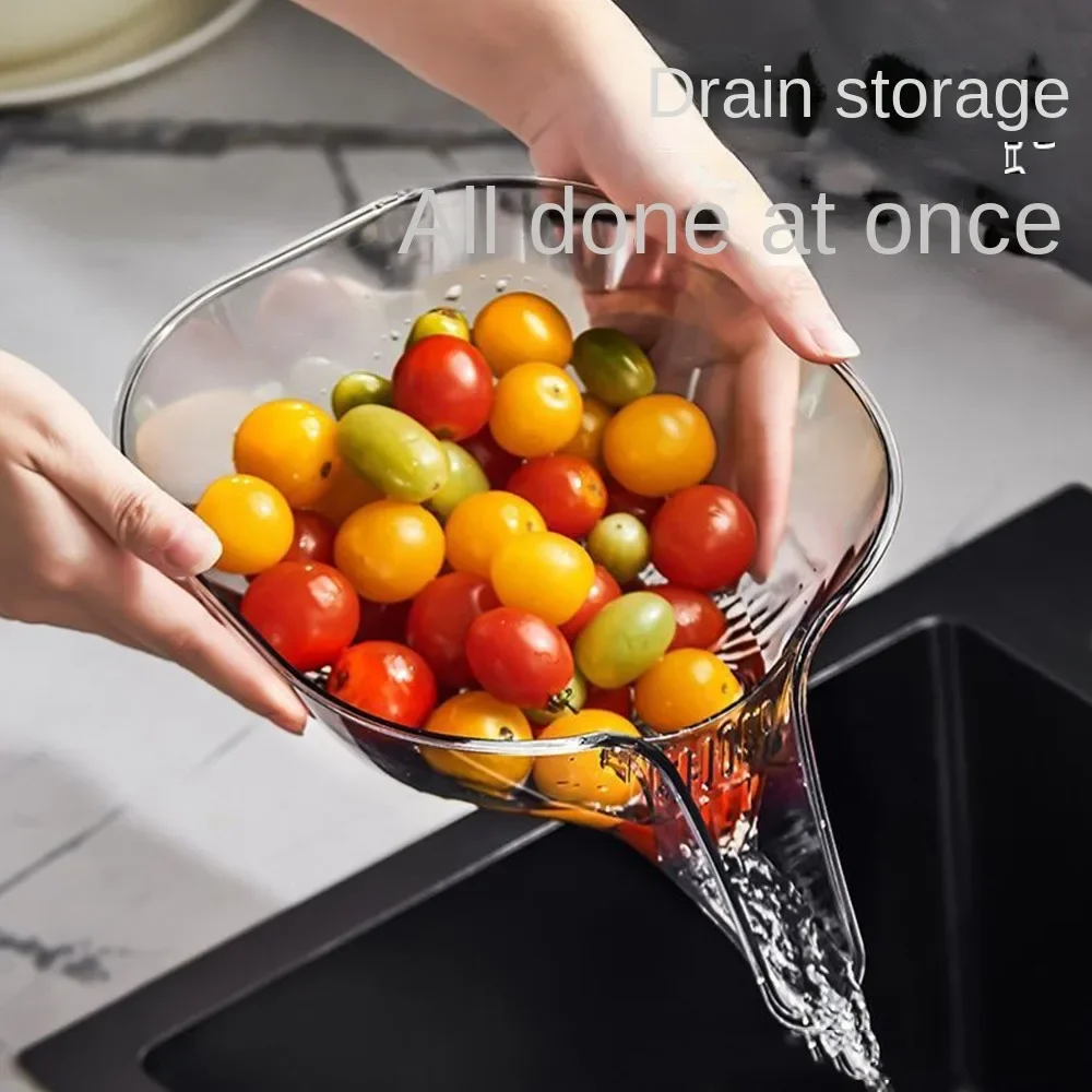 Plastic Drainage Basket New White/Grey Multifunctional Vegetable Basin Kitchen Creative Fruit Plate Fruit Washing
Plastic Drainage Basket New White/Grey Multifunctional Vegetable Basin Kitchen Creative Fruit Plate Fruit Washing