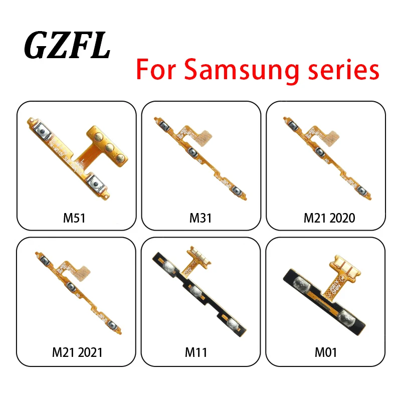 For Samsung Galaxy M01 M11 M21 M31 M51 2020 Power Volume ON OFF Button Side Key Flex Cable
For Samsung Galaxy M01 M11 M21 M31 M51 2020 Power Volume ON OFF Button Side Key Flex Cable