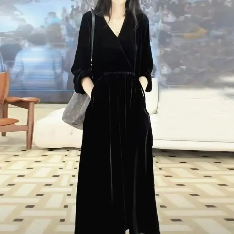 Oversized Retro Long Sleeve Dresses for Women Sexy Party Dresses Robe Luxury Korean Fashion Loose Plus Size New
Oversized Retro Long Sleeve Dresses for Women Sexy Party Dresses Robe Luxury Korean Fashion Loose Plus Size New