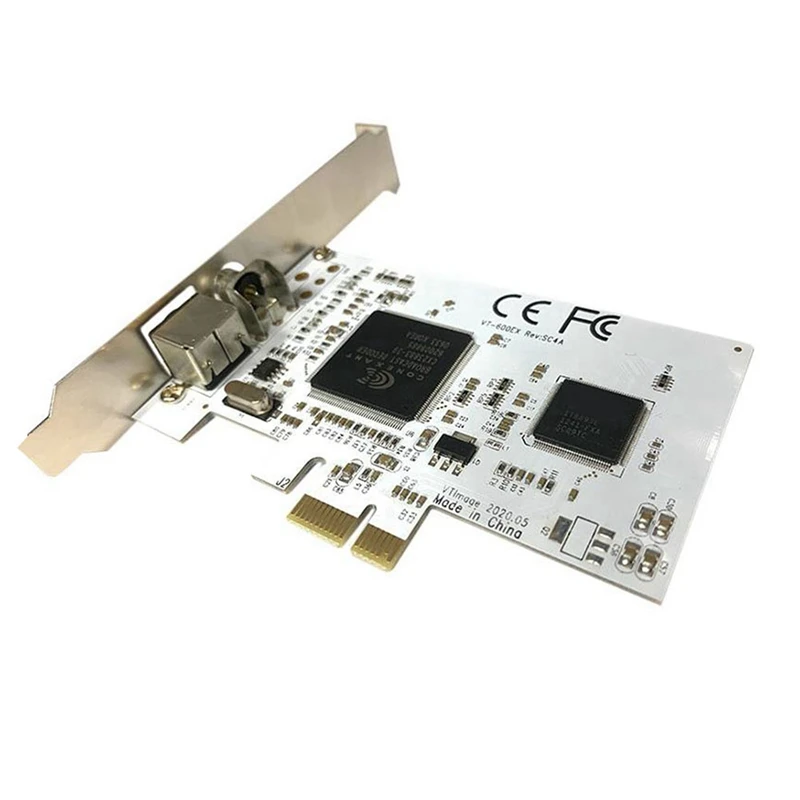 Плата расширения PCIE на AV с разрешением 640X48 0, Карта видеозахвата со встроенным чипом CX23881
Плата расширения PCIE на AV с разрешением 640X48 0, Карта видеозахвата со встроенным чипом CX23881