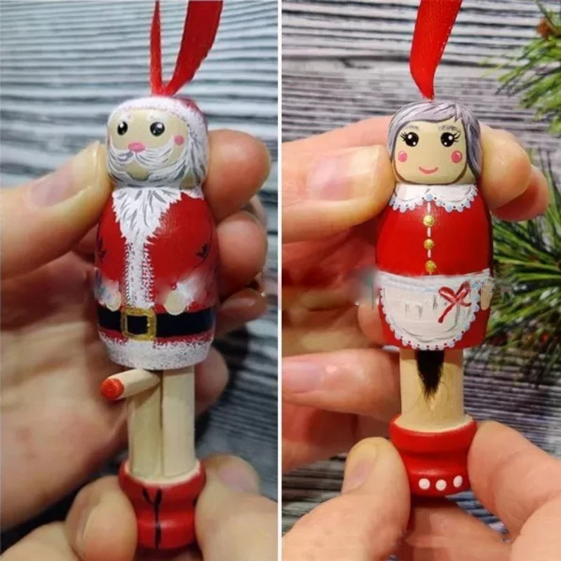 Funny Wooden Santa Stocking Fillers Christmas Tree Hanging Pendant Holiday Xmas Ornaments Christmas Decoration Indoor Home Decor
Funny Wooden Santa Stocking Fillers Christmas Tree Hanging Pendant Holiday Xmas Ornaments Christmas Decoration Indoor Home Decor