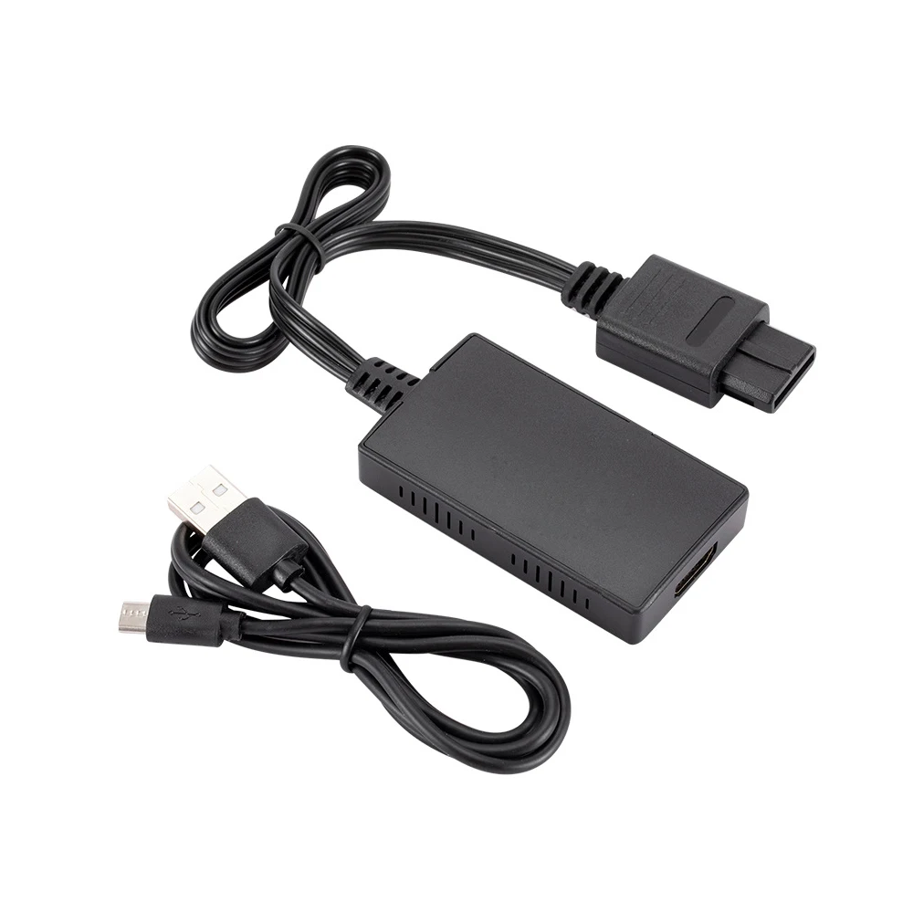10 PCS a lot HDMI-Compatible Converter Game Adapter Plug and Play 1080P Cable For N64 to HD Convert Cable for N64/SNES/NGC
10 PCS a lot HDMI-Compatible Converter Game Adapter Plug and Play 1080P Cable For N64 to HD Convert Cable for N64/SNES/NGC