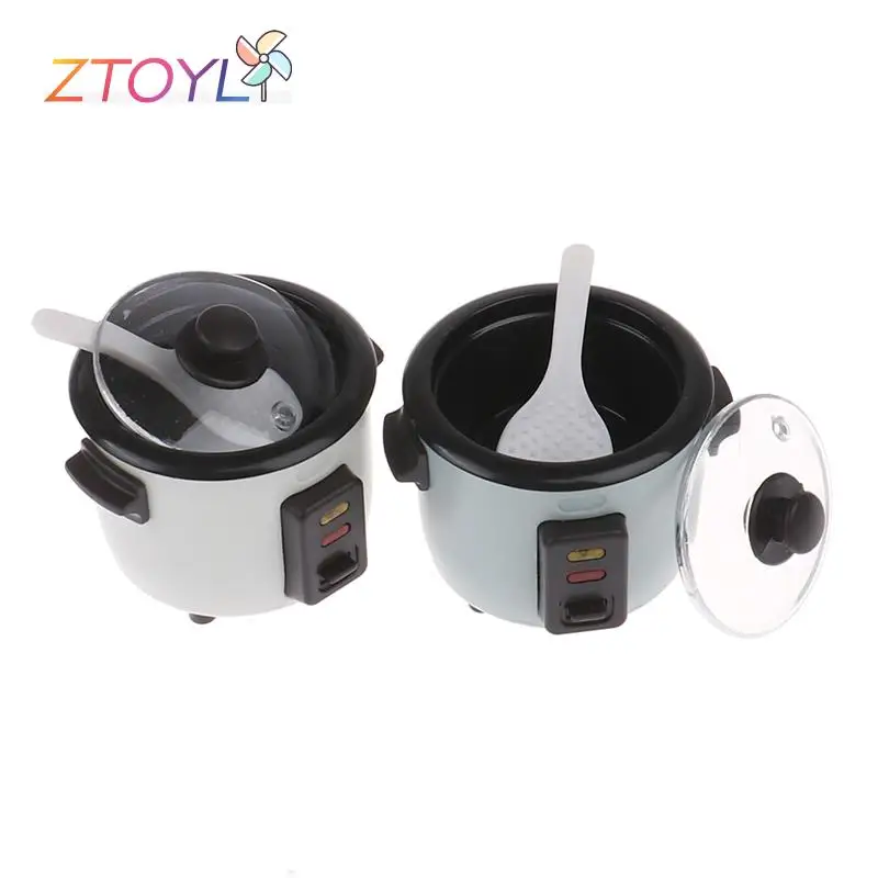New 1/12 Scale Dollhouse Simulation Kitchen Appliance Accessories Miniature Rice Cooker Modle Pretend Play Toy
New 1/12 Scale Dollhouse Simulation Kitchen Appliance Accessories Miniature Rice Cooker Modle Pretend Play Toy