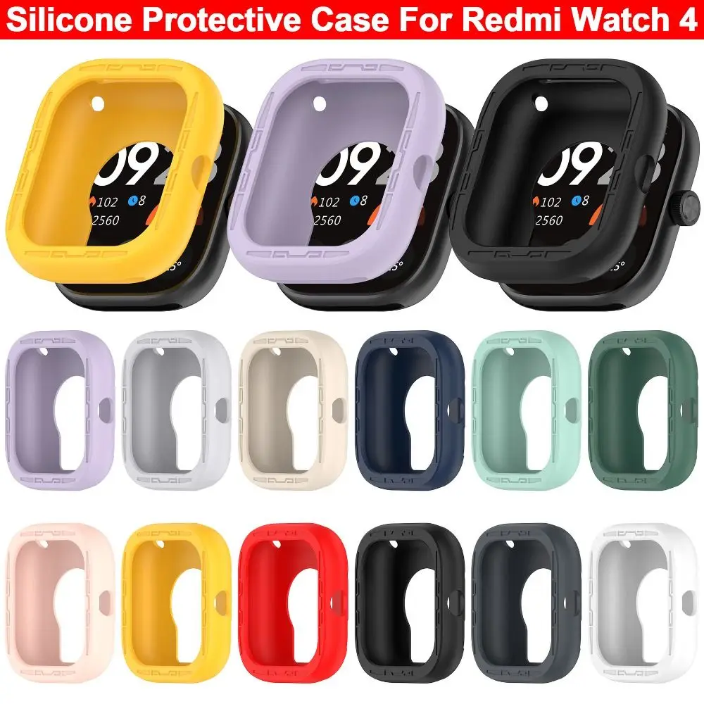 Силиконовая защита для экрана для Redmi Watch 4, защитный чехол, устойчивый к царапинам чехол-бампер
Силиконовая защита для экрана для Redmi Watch 4, защитный чехол, устойчивый к царапинам чехол-бампер