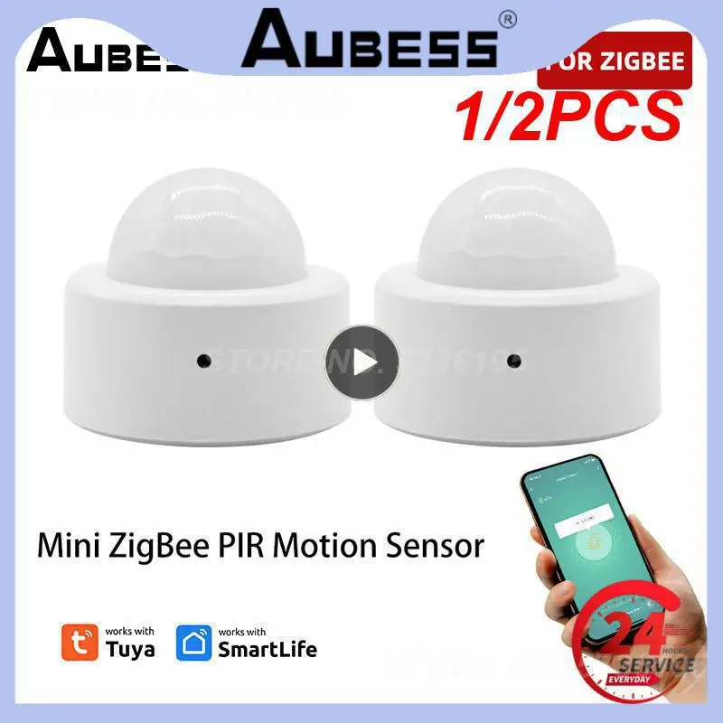 1/2 шт. смарт-детектор движения тела Zigbee3.0 Tuya, мини-датчик движения PIR, беспроводной датчик человеческого тела, работает с Tuya
1/2 шт. смарт-детектор движения тела Zigbee3.0 Tuya, мини-датчик движения PIR, беспроводной датчик человеческого тела, работает с Tuya