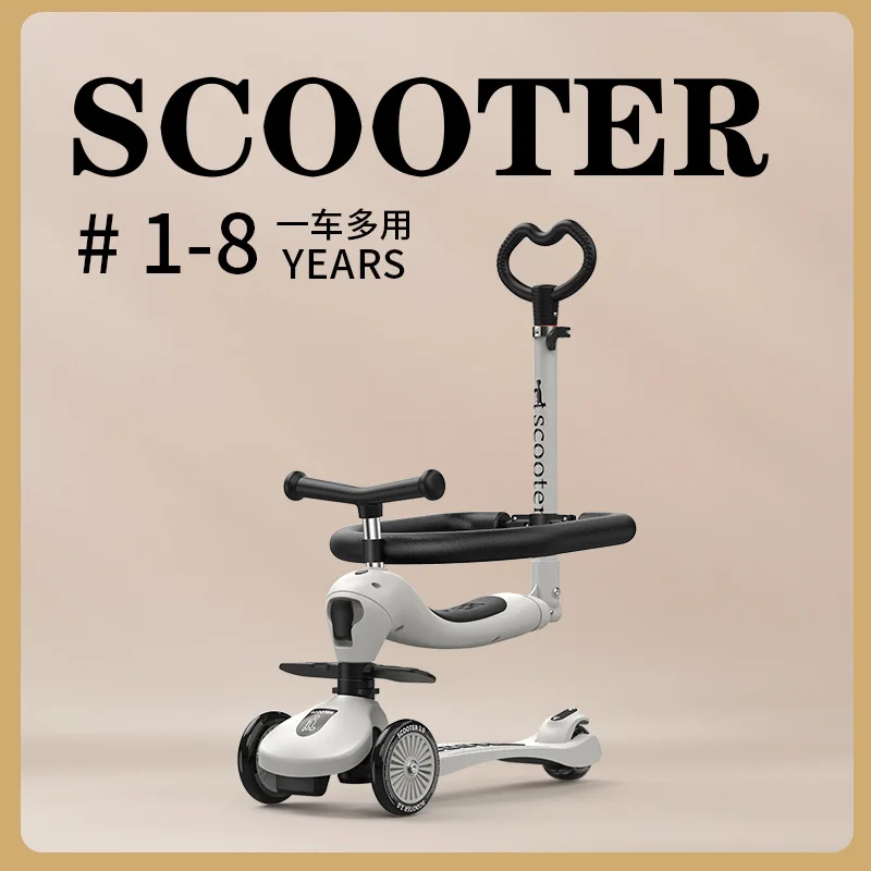 3 In 1 Walker For Baby Children's Kick Scooter Children Folding Skateboard Kids Adjustable Flashing Light 3 Wheels Foot Scooters
3 In 1 Walker For Baby Children's Kick Scooter Children Folding Skateboard Kids Adjustable Flashing Light 3 Wheels Foot Scooters