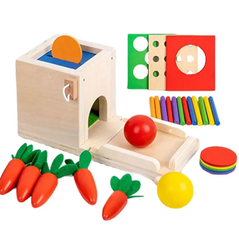 Wooden Shape Carrot Pulling Baby Toy Set Fine Motor Vegetable Sorting Machine Memory Game Learning Educational Toys For Kids
Wooden Shape Carrot Pulling Baby Toy Set Fine Motor Vegetable Sorting Machine Memory Game Learning Educational Toys For Kids