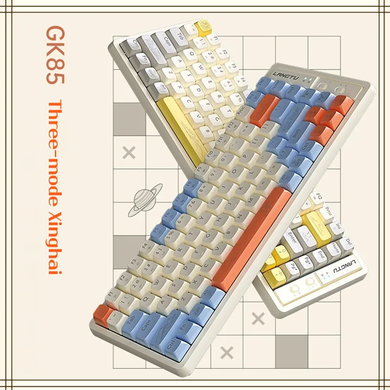 2023 New Langtu Gk85 Bluetooth 2.4g Wireless Mechanical Keyboard 85 Keys Keycaps Rgb Light Hotswap Gaming Keyboards
2023 New Langtu Gk85 Bluetooth 2.4g Wireless Mechanical Keyboard 85 Keys Keycaps Rgb Light Hotswap Gaming Keyboards