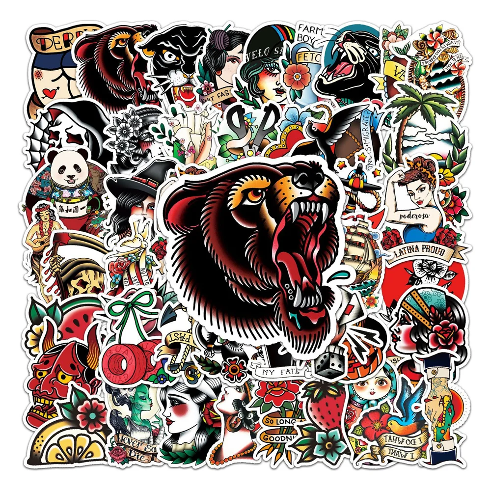 10/30/50PCS New DIY Tattoo Cartoon Personality Creative Computer Luggage Table Car Chair Decoration Waterproof Sticker Wholesale
10/30/50PCS New DIY Tattoo Cartoon Personality Creative Computer Luggage Table Car Chair Decoration Waterproof Sticker Wholesale