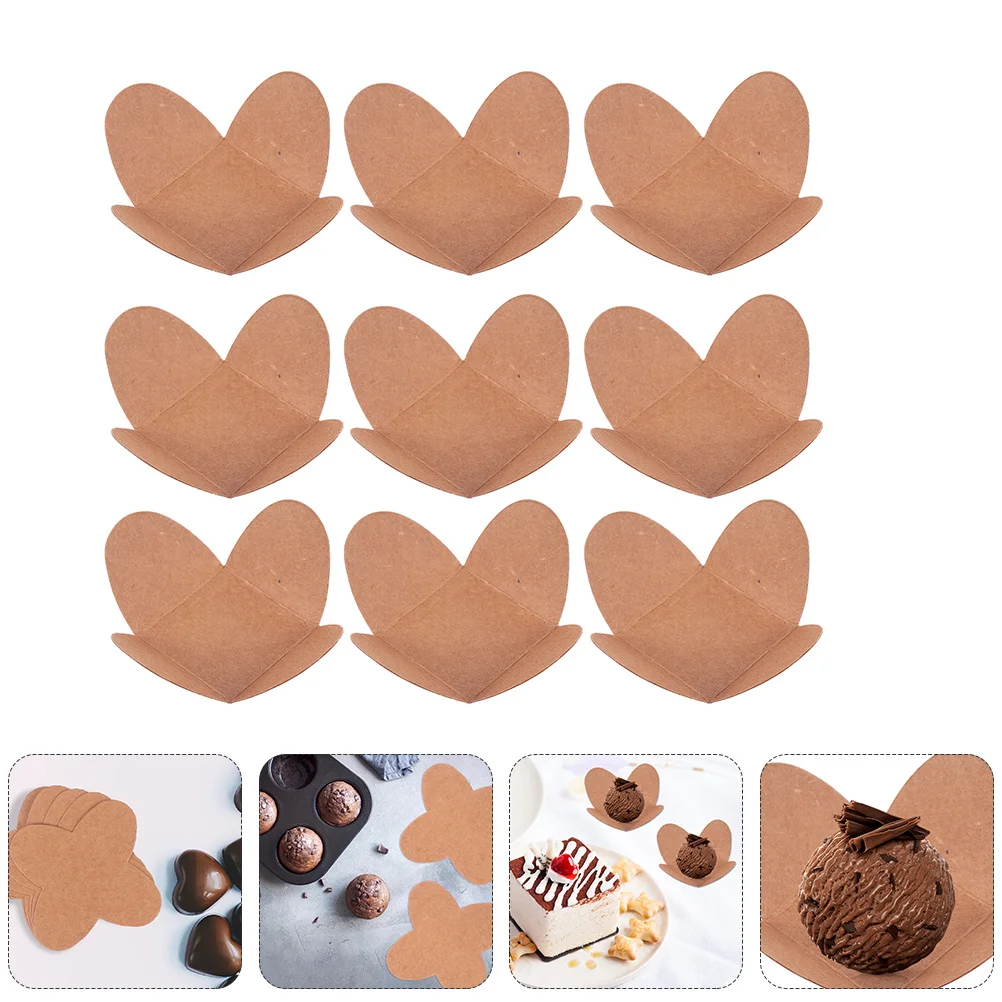 

Truffle Wrappers Kraft Chocolate Paper Candy Cups Truffle Liners Cups Dessert Base Baking Cups Chocolate Trays Shower