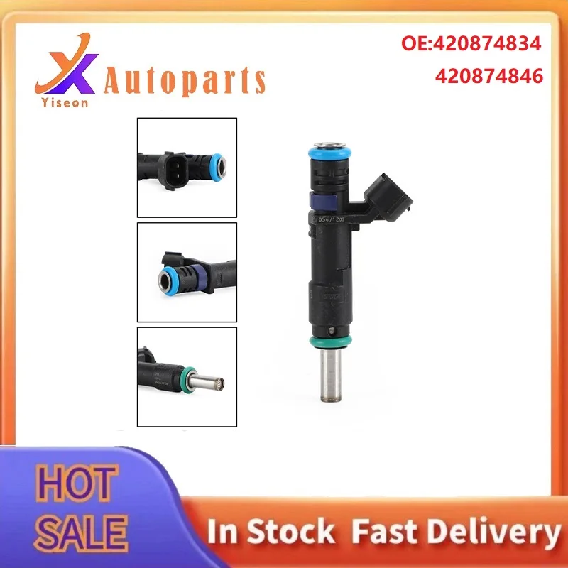 

Fuel Injector 420874834 420874846 Compatible With SEA-DOO 4-TEC Gtr Gtx Rs Rxp Rxt X Wake Pro 155 215 260