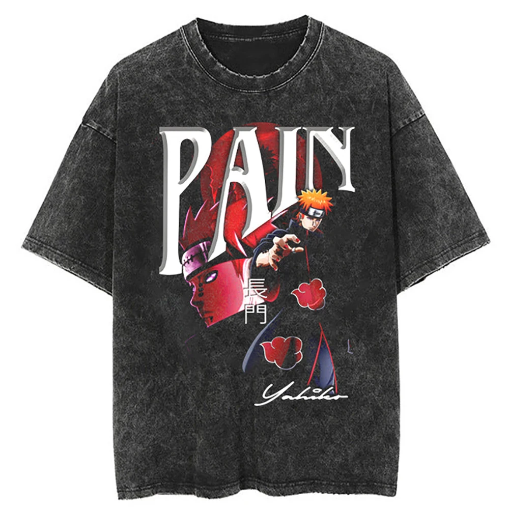 Hip Hop Streetwear Washed T Shirt Men Naruto Graphic Print Harajuku Tshirt Summer Short Sleeve T-Shirt Cotton Casual Tops
Hip Hop Streetwear Washed T Shirt Men Naruto Graphic Print Harajuku Tshirt Summer Short Sleeve T-Shirt Cotton Casual Tops