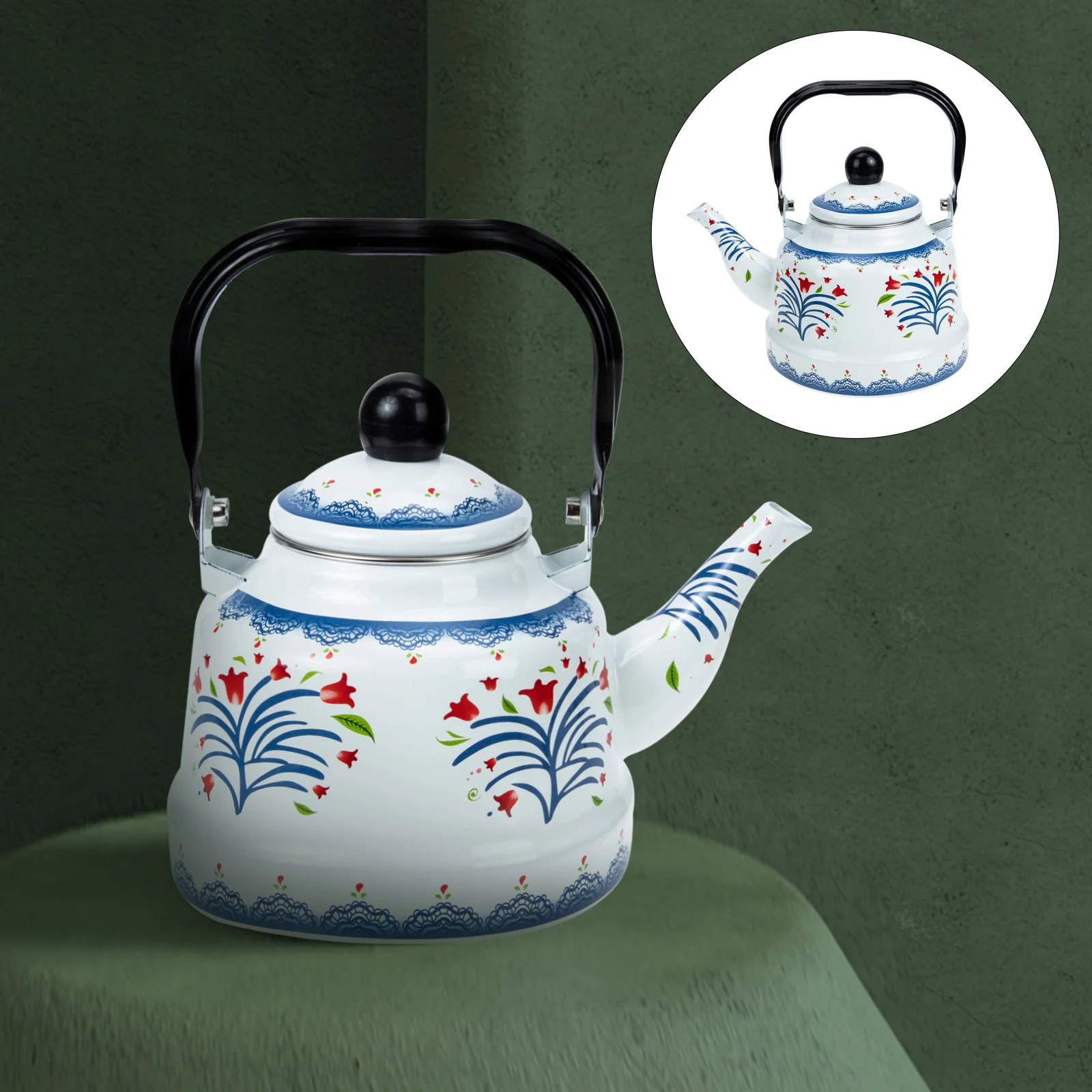 Enamel Kettle Household Teapot Kitchen Teakettle Stainless Steel Creative Water Boiler
Enamel Kettle Household Teapot Kitchen Teakettle Stainless Steel Creative Water Boiler