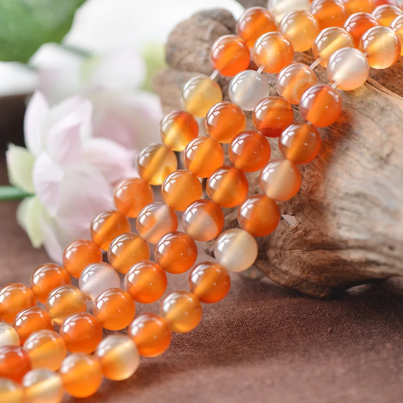 Joanlyn Grade AA Natural Agate Beads Multi Tones Orange Color 6mm-12mm Smooth Polished Round 15 Inch Strand AG30
Joanlyn Grade AA Natural Agate Beads Multi Tones Orange Color 6mm-12mm Smooth Polished Round 15 Inch Strand AG30