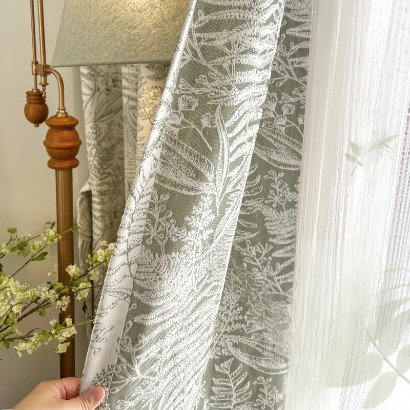 Modern and Minimalist American Style Rural Double-sided Chenille Jacquard Customized Curtains for Living Dining Room Bedroom
Modern and Minimalist American Style Rural Double-sided Chenille Jacquard Customized Curtains for Living Dining Room Bedroom