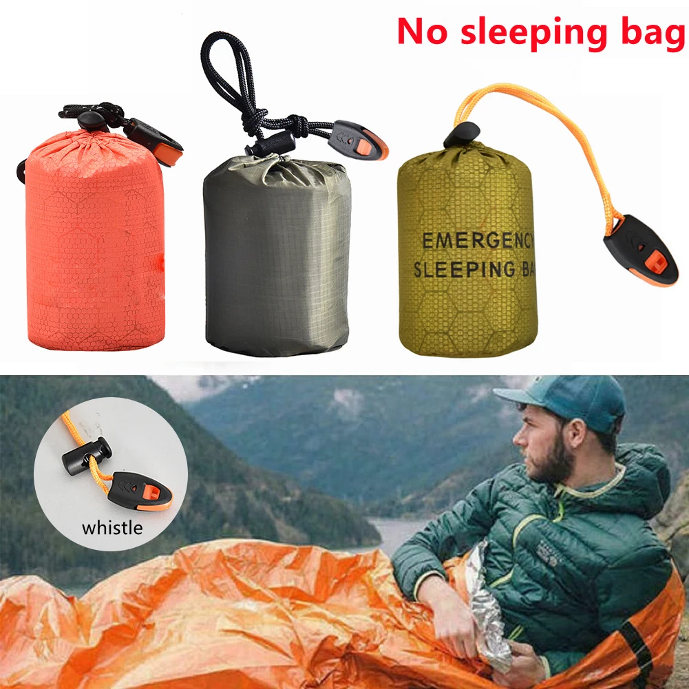 Outdoor Camping Emergency Thermal Waterproof Sleeping Storage Bag Accessories Camping Sack Survival camping accessories
Outdoor Camping Emergency Thermal Waterproof Sleeping Storage Bag Accessories Camping Sack Survival camping accessories