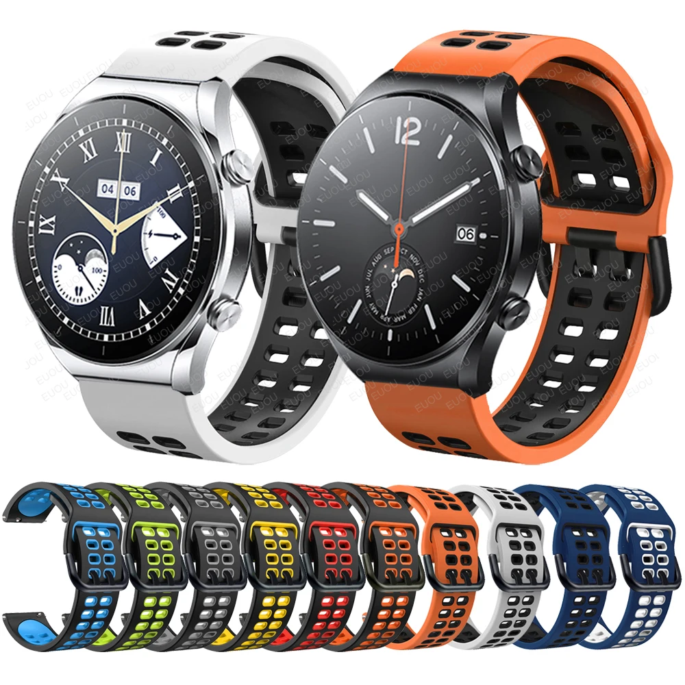 Easyfit Silicone Band For Xiaomi Watch S1/Color 2 sports edition Watchband For Mi Watch Global Version Smartwatch Strap Bracelet
Easyfit Silicone Band For Xiaomi Watch S1/Color 2 sports edition Watchband For Mi Watch Global Version Smartwatch Strap Bracelet