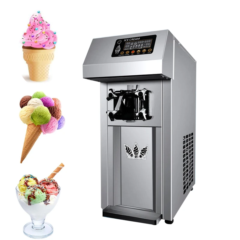 Mini household single head Fruit yogurt Italian soft ice cream machine stainless steel high quality ice cream maker
Mini household single head Fruit yogurt Italian soft ice cream machine stainless steel high quality ice cream maker
